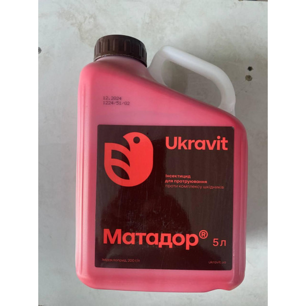 Матадор (Конфідор Екстра) 5л, протруйник інсектицидний, імідаклоприд, Укравіт